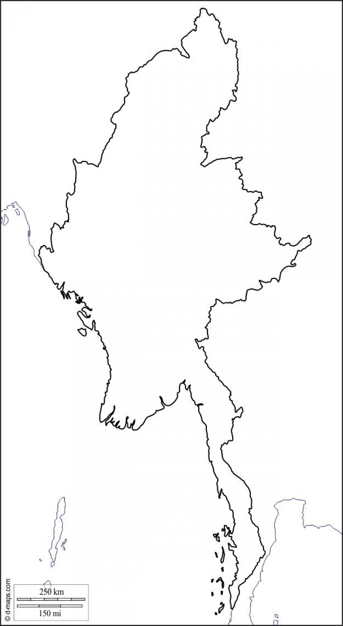 Mapa Miramar nacrtala