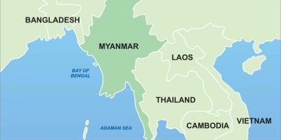 Miramar na mapi azije
