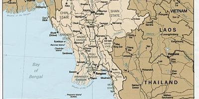 Yangon Burmi mapu